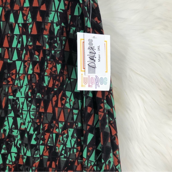 NWT, Plus Size 3XL Maxi Skirt, Fall Colors, Soft Waist Band, Stretchy, LuLaRoe - Picture 5 of 8
